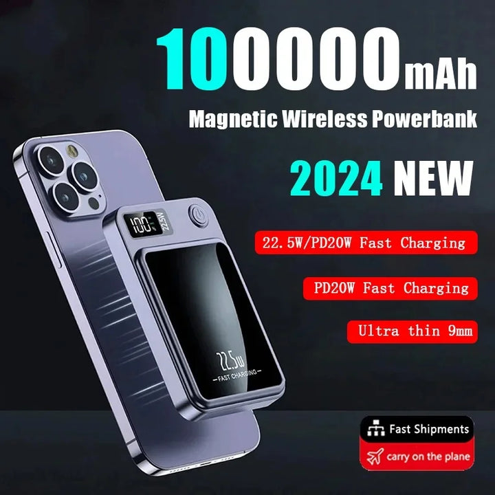 Magnetic Wireless Power Bank