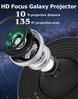 Night Light Galaxy Projector Starry Sky Projector 360° Rotate Planetarium