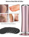 Electric Foot Care File Leg Heels Remove Dead Skin Pedicure Tool Set Feet Clean Care Foot Grinder Sandpaper Cuticle Grinder