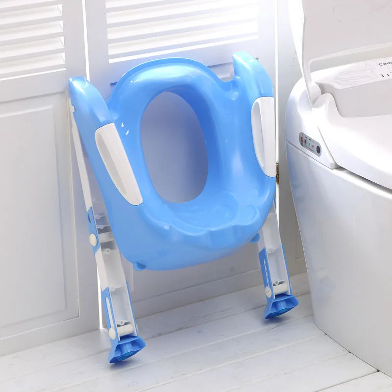 Potty Training Seat for Children With Adjustable Ladder