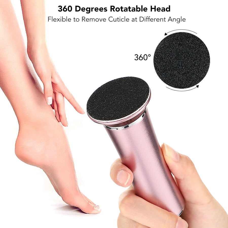 Electric Foot Care File Leg Heels Remove Dead Skin Pedicure Tool Set Feet Clean Care Foot Grinder Sandpaper Cuticle Grinder