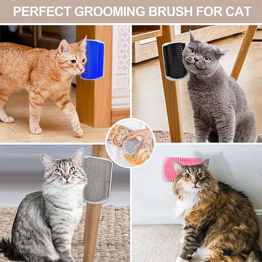 Massager for Cats Pet Products Pets Goods Brush Remove Hair Comb Grooming Table Dogs Care Royal Canin Accessories Things Strip