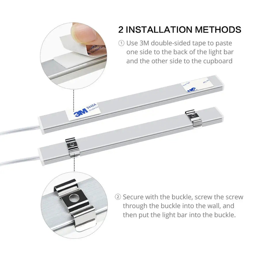 USB LED Bar Light Strip 5V Hand Scan Motion Sensor