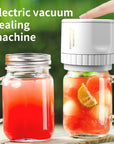 Electric Mason Jar Vacuum Sealer Kit - Suitable for Regular & Wide Mouth Cordless Vacuum Sealer Kit