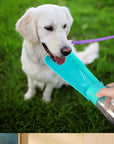 Foldable Portable Water Bottle Dispenser For Small or Large Dogs