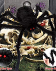 Giant Spider + Huge Spider Web Halloween Decoration Haunted Indoor Outdoor Spooky