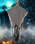 Halloween Party Hanging Ghost Skull Skeleton Gauze Haunted Home Party