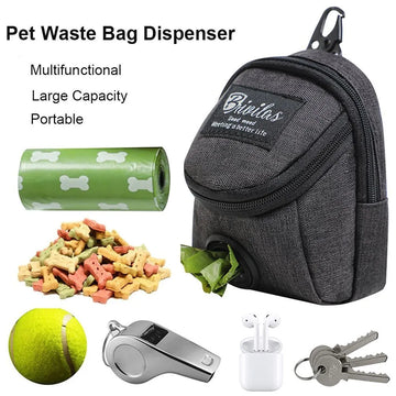 Pet Treat Training Pouch Portable Dog Treat Waist Bag