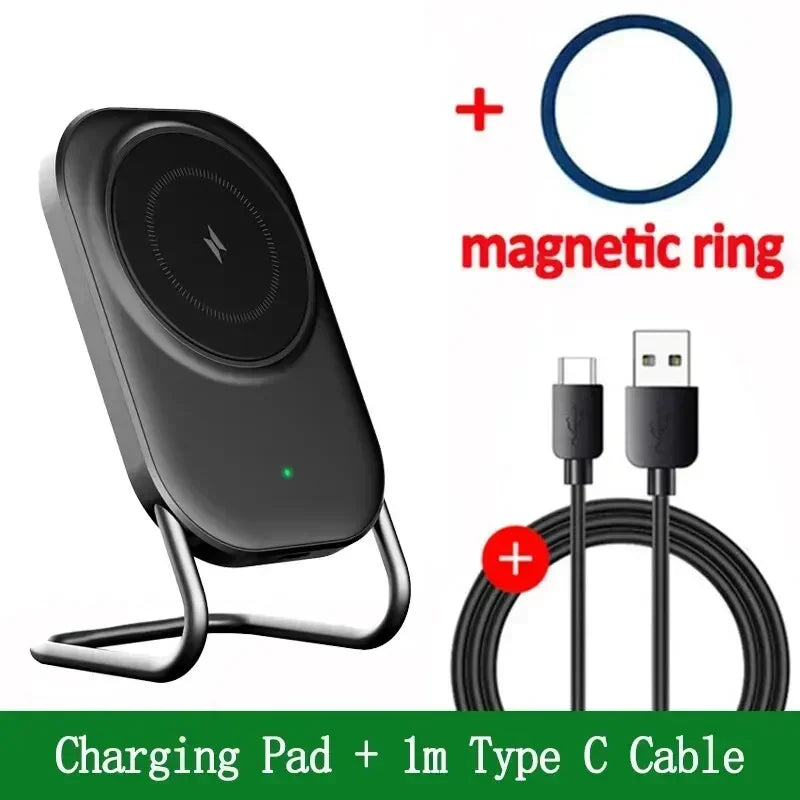 Magnetic Wireless Charger Stand Pad 30W  Fast Charging Station Holder