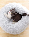 Super Cat Bed Warm Sleeping Cat Nest Soft Long Plush Best Pet Dog Bed for Dogs Basket Cushion Cat Bed Cat Mat Animals Sleeping