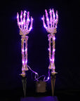 Skeleton LED Ghost Hand for Halloween Garden Decoration