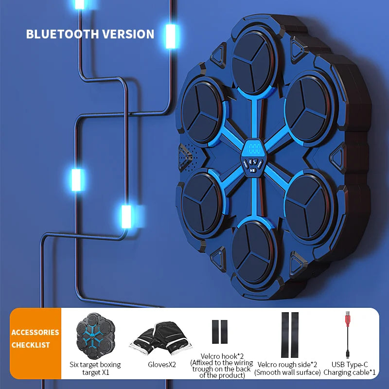 Smart Bluetooth Music Boxing Machine, Decompression, Fighting Fitness Home Boxing Wall