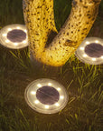 Waterproof LED Outdoor Solar Power Ground Lighting - Garden Decoration Lamp