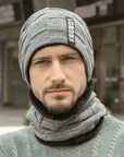 Comfortable Winter Pullover Hat/Scarf  for Men