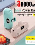 Mini Wireless Power Bank Capsule - Fast Charging Mobile Power Supply For Type-c iPhone