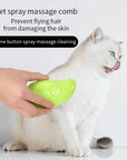 Cat Steam Brush Steamy Dog Brush 3 in 1 Electric Spray Cat Hair Brushes for Massage Pet Grooming Comb Hair Removal Combs