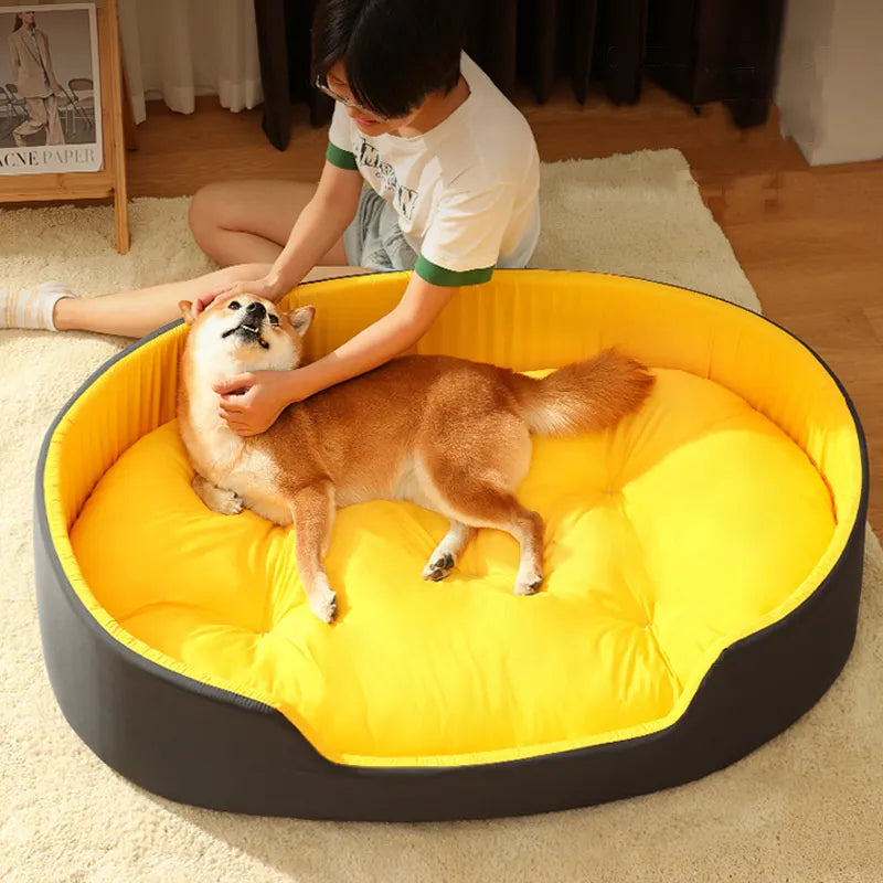 Pet Dog Bed Warm Cushion for Large Medium Small Dogs Sleeping Beds Double-Side Cats House Sofa Kennel Mat Blanket Pet Products