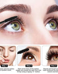 5D Silk Fiber Mascara Black Mascara Waterproof Rimel 3D Mascara Eyelash Extension Thick Lengthening Eye Lashes Cosmetic