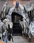 Halloween Party Hanging Ghost Skull Skeleton Gauze Haunted Home Party