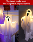 Halloween LED Glow Ghost Lights for Home Indoor Outdoor