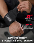 Stable Gym Wrist Support Straps