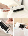 Pet Hair Remover Roller Removing Dog Cat Hair From Furniture Self-cleaning Lint Pet Hair Remover One Hand Operate