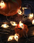 Halloween Decoration Led Light String Pumpkin Skull Head Eyeball Shaped Lamp