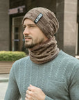 Comfortable Winter Pullover Hat/Scarf  for Men