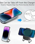 Magnetic Wireless Charger Stand Pad 30W  Fast Charging Station Holder