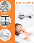 Safety Helping Hand  Handle Grab Bars Ultra Grip Dual Locking Safety Suction Cups Helping Handle Anti Slip Support