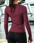 Long Sleeve Yoga Shirts Sport Top Fitness Clothes Wear for Women Gym Femme Jersey Mujer Running