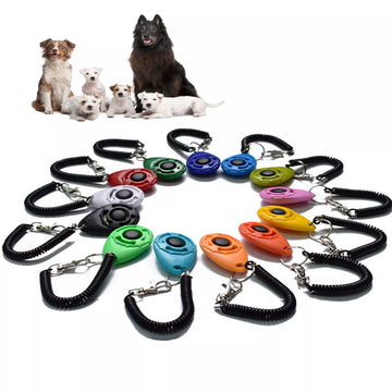 Dog Training Clicker with Adjustable Wrist  - Pet Behavioral Training Tools