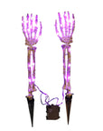 Skeleton LED Ghost Hand for Halloween Garden Decoration