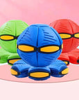 Flying Saucer Ball Dog Toy with LED Light