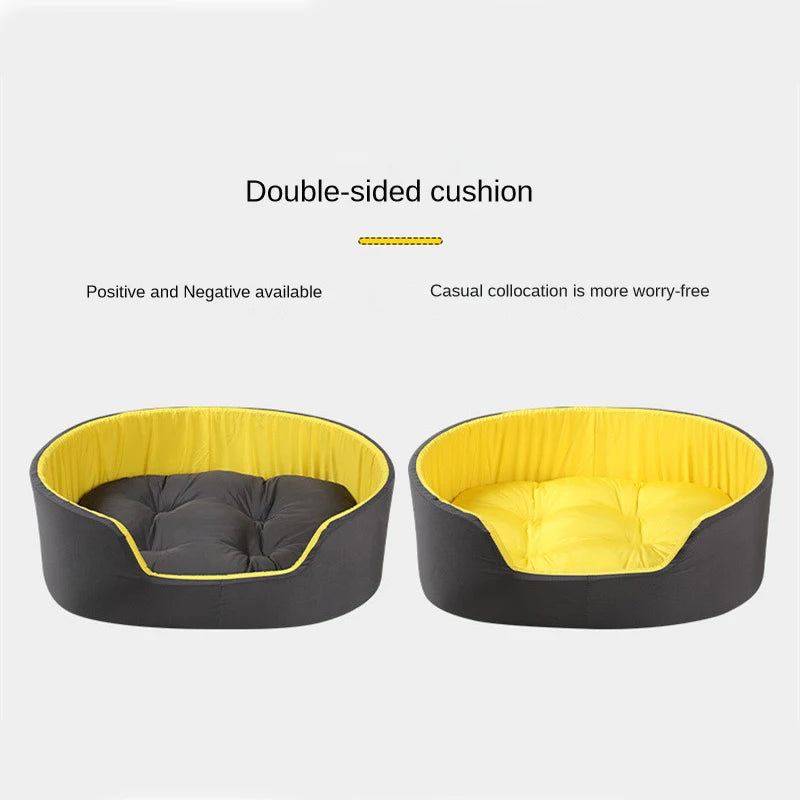 Pet Dog Bed Warm Cushion for Large Medium Small Dogs Sleeping Beds Double-Side Cats House Sofa Kennel Mat Blanket Pet Products