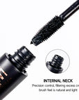 Silk Fiber Black Mascara plus Waterproof - Eyelash Extension Thick Lengthening Eye Lashes Cosmetic