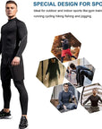 Men Bodybuilding Sport T-shirt Quick Dry Running Shirt Long Sleeve Compression Top Gym T Shirt Men Fitness Tight Rashgard