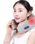 U-Shaped Portable Electric Neck Massager Pillow