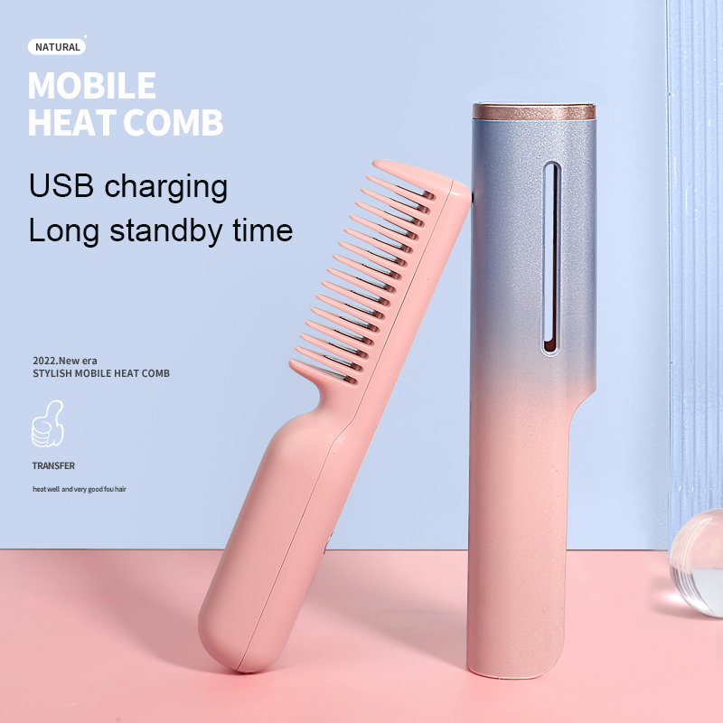 Super Multifunctional USB Rechargeable Hair Straightener