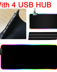 RGB Mouse Pad with Cable